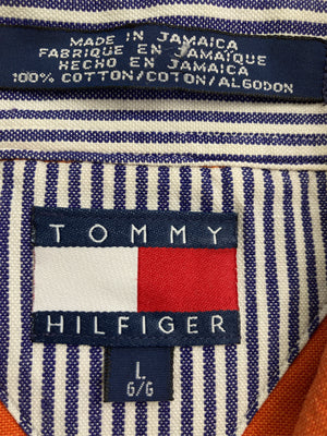 TOMMY HILFIGER/トミーヒルフィガー/シャツ/ブラウス/トップス/オレンジ/L