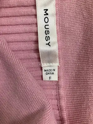MOUSSY/マウジー/ニット/セーター/トップス/ピンク/F