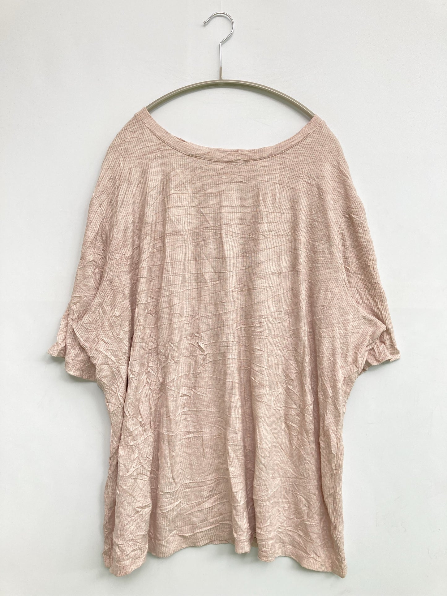 NINE WEST/ナインウエスト/Tシャツ/カットソー/トップス/ベージュ/2X
