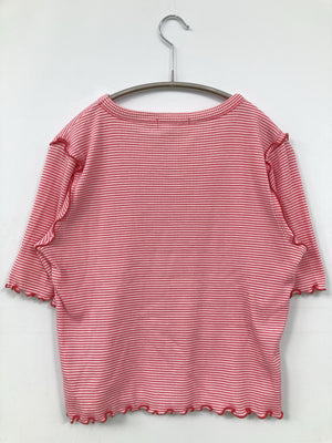 ehka sopo/エヘカソポ/Tシャツ/カットソー/トップス/レッド/F