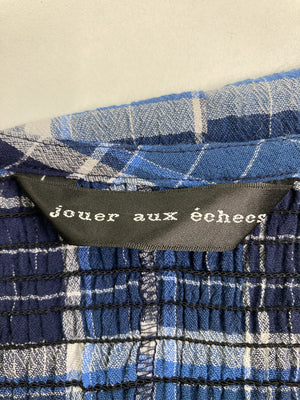 jouer aux echecs/ワンピース/ワンピース/ドレス/ブルー/M