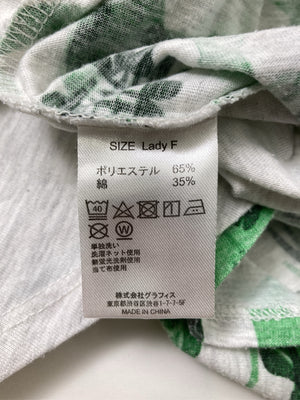 graniph/グラニフ/Tシャツ/カットソー/トップス/グリーン/F