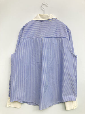 ZARA/ザラ/シャツ/ブラウス/トップス/ブルー/EUR M/USA M/ MEX 28