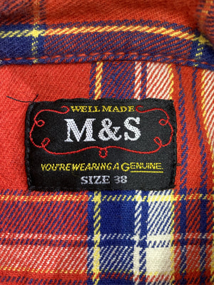 M&S/エムアンドエス/シャツ/ブラウス/トップス/レッド/38