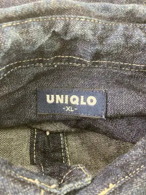 UNIQLO/ユニクロ/シャツ/ブラウス/トップス/ネイビー/XL