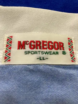 McGREGOR/マックレガー/ポロシャツ/トップス/ブルー/LL