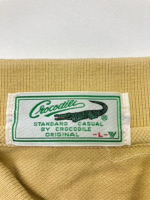Crocodile/クロコダイル/ポロシャツ/トップス/イエロー/L