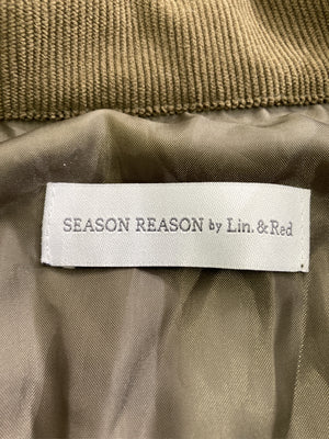 SEASON REASON/シーズンリーズン/シャツ/ブラウス/トップス/カーキ/LL