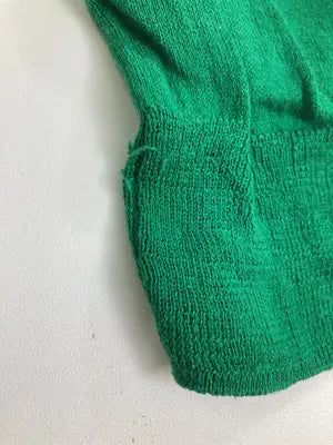 OMEKASI/カーディガン/ボレロ/トップス/グリーン/M