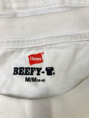 Hanes/ヘインズ/Tシャツ/カットソー/トップス/ホワイト/M