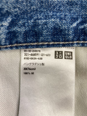 UNIQLO JEANS/ユニクロジーンズ/デニムパンツ/パンツ/スカイブルー/30(76cm)