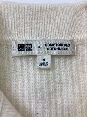 UNIQLO/ユニクロ/ニット/セーター/トップス/ホワイト/M