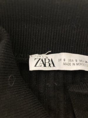 ZARA/ザラ/ポロシャツ/トップス/ブラック/S
