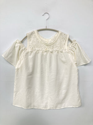 COLZA/コルザ/Tシャツ/カットソー/トップス/ホワイト/L