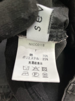 SEVENS/セブンズ/デニムパンツ/パンツ/ブラック/F