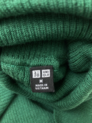 UNIQLO/ユニクロ/ニット/セーター/トップス/グリーン/M