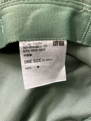 UNIQLO/ユニクロ/バケットハット/帽子/グリーン/ONE SIZE 57-59cm