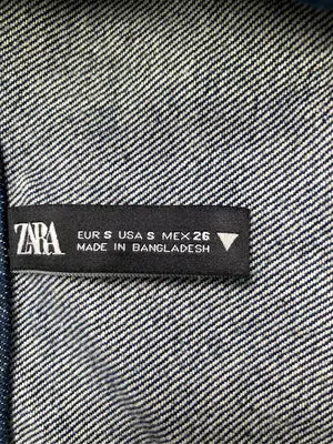 ZARA/ザラ/デニムジャケット/ジャケット/アウター/ネイビー/USA S
