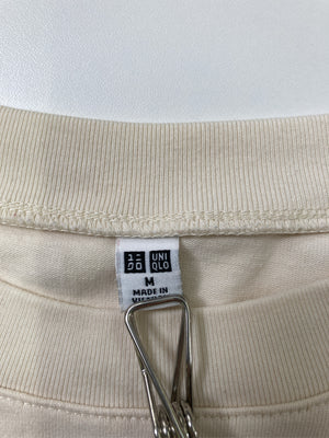 UNIQLO/ユニクロ/Tシャツ/カットソー/トップス/アイボリー/M