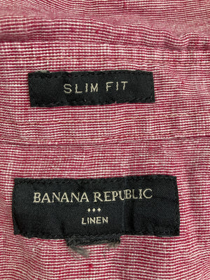 BANANA REPUBLIC/バナナリパブリック/シャツ/ブラウス/トップス/レッド