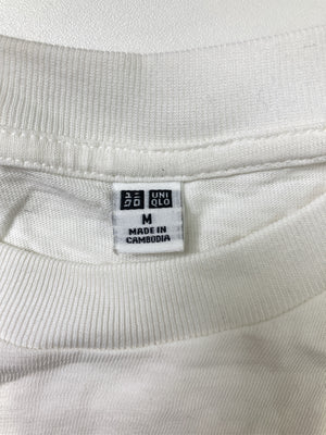 UNIQLO/ユニクロ/Tシャツ/カットソー/トップス/ホワイト/M