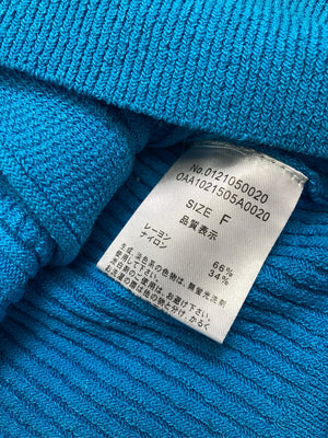 NICE CLAUP/ナイスクラップ/カーディガン/ボレロ/トップス/スカイブルー/F