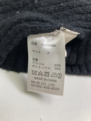 SELECT MOCA/セレクトモカ/ニット/セーター/トップス/ブラック/F