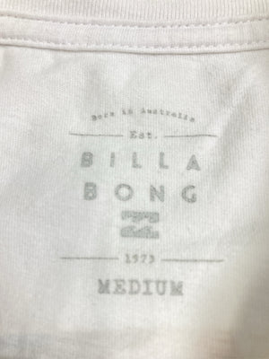 BILLA BONG/ビラボン/Tシャツ/カットソー/トップス/ホワイト/M