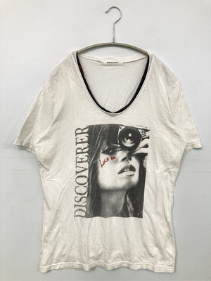 BOYCOTT/ボイコット/Tシャツ/カットソー/トップス/ホワイト/2