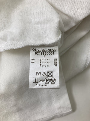 OLIVE des OLIVE/オリーブデオリーブ/Tシャツ/カットソー/トップス/ホワイト/F