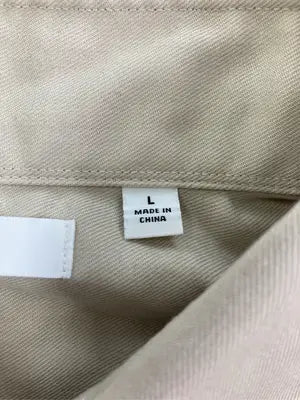 UNIQLO U/ユニクロユー/シャツ/ブラウス/トップス/ベージュ/L