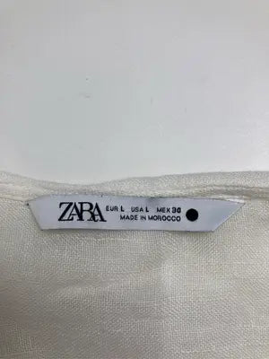 ZARA/ザラ/カーディガン/ボレロ/トップス/ホワイト/EUR L/USA L/MEX 30