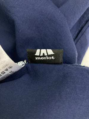 merlot/メルロー/シャツワンピース/ワンピース/ドレス/ブルー