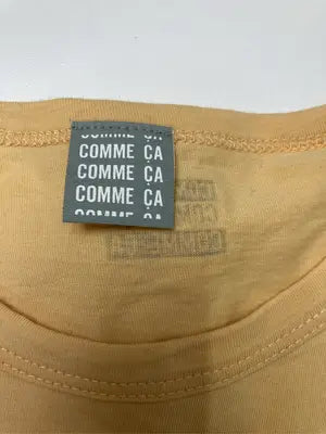 comme ca/コムサ/Tシャツ/カットソー/トップス/イエロー