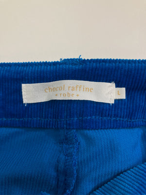 chocol raffine/ショコラフィネ/スラックス/パンツ/ブルー/L