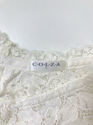 COLZA/コルザ/Tシャツ/カットソー/トップス/ホワイト/L