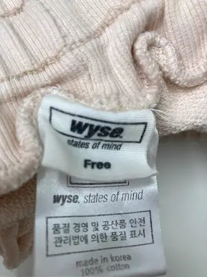WYSE/スウェットパンツ/パンツ/アイボリー/Free