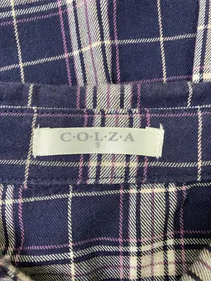 COLZA/コルザ/シャツ/ブラウス/トップス/ネイビー/S