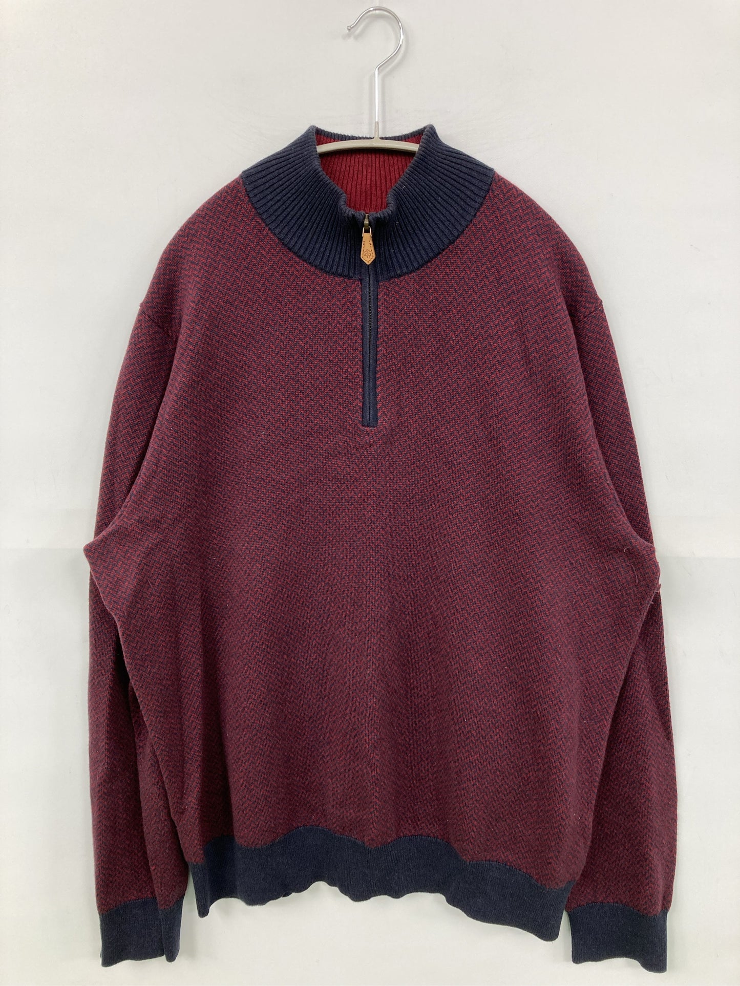 BROOKS BROTHERS/ブルックスブラザーズ/ニット/セーター/トップス/レッド/L