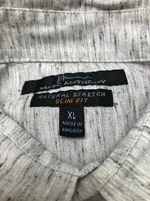 MARC ANTHONY/シャツ/ブラウス/トップス/グレー/XL