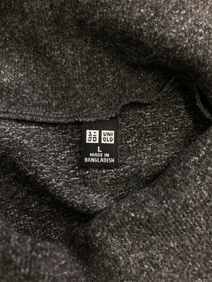 UNIQLO/ユニクロ/ニット/セーター/トップス/グレー/L