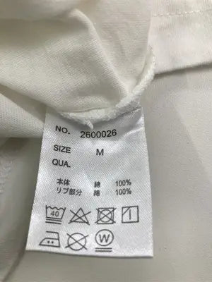 ANME/アンメ/Tシャツ/カットソー/トップス/ホワイト/M