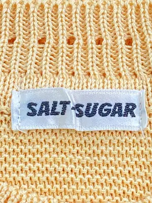 SALT SUGAR/ニット/セーター/トップス/イエロー