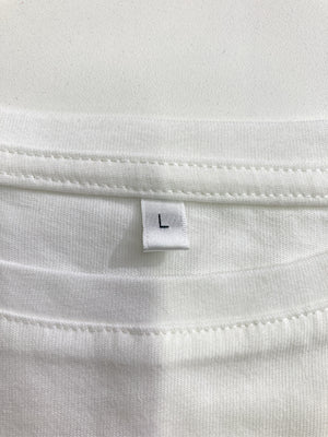 Tシャツ/カットソー/トップス/ホワイト/L