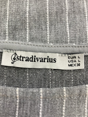 stradivarius/ストラディバリウス/Tシャツ/カットソー/トップス/グレー/EUR L/USA L/MEX 30