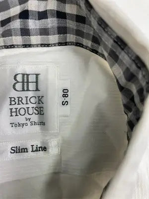 BRICK HOUSE/ブリックハウス/シャツ/ブラウス/トップス/ホワイト/S-80