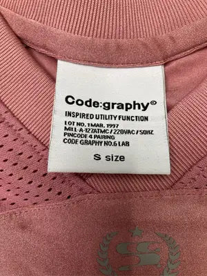 Code:graphy/コードグラフィー/Tシャツ/カットソー/トップス/ピンク/S