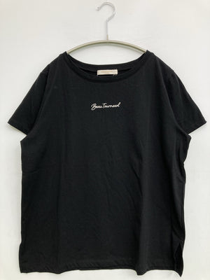 chocol raffine/ショコラフィネ/Tシャツ/カットソー/トップス/ブラック/F