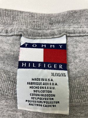 TOMMY HILFIGER/トミーヒルフィガー/Tシャツ/カットソー/トップス/グレー/XL