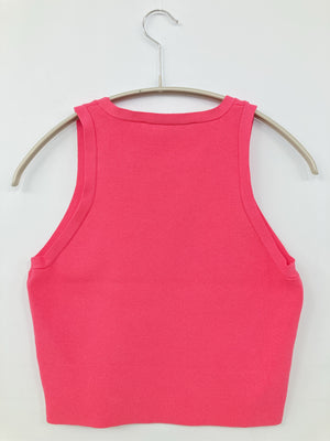 ZARA/ザラ/タンクトップ/トップス/ピンク/EUR S/USA S/MEX 26